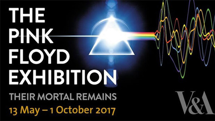 Visual der Ausstellung "The Pink Floyd Exhibition – Their Mortal Remains"