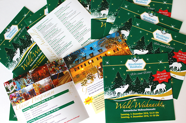 Waldweihnacht Flyer 2016