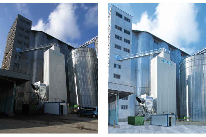 Bühler Bildretusche: vorher nachher Gegenüberstellung